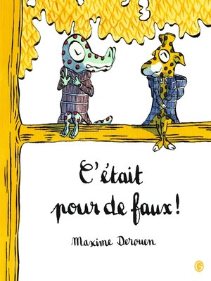 cover image of C'était pour de faux